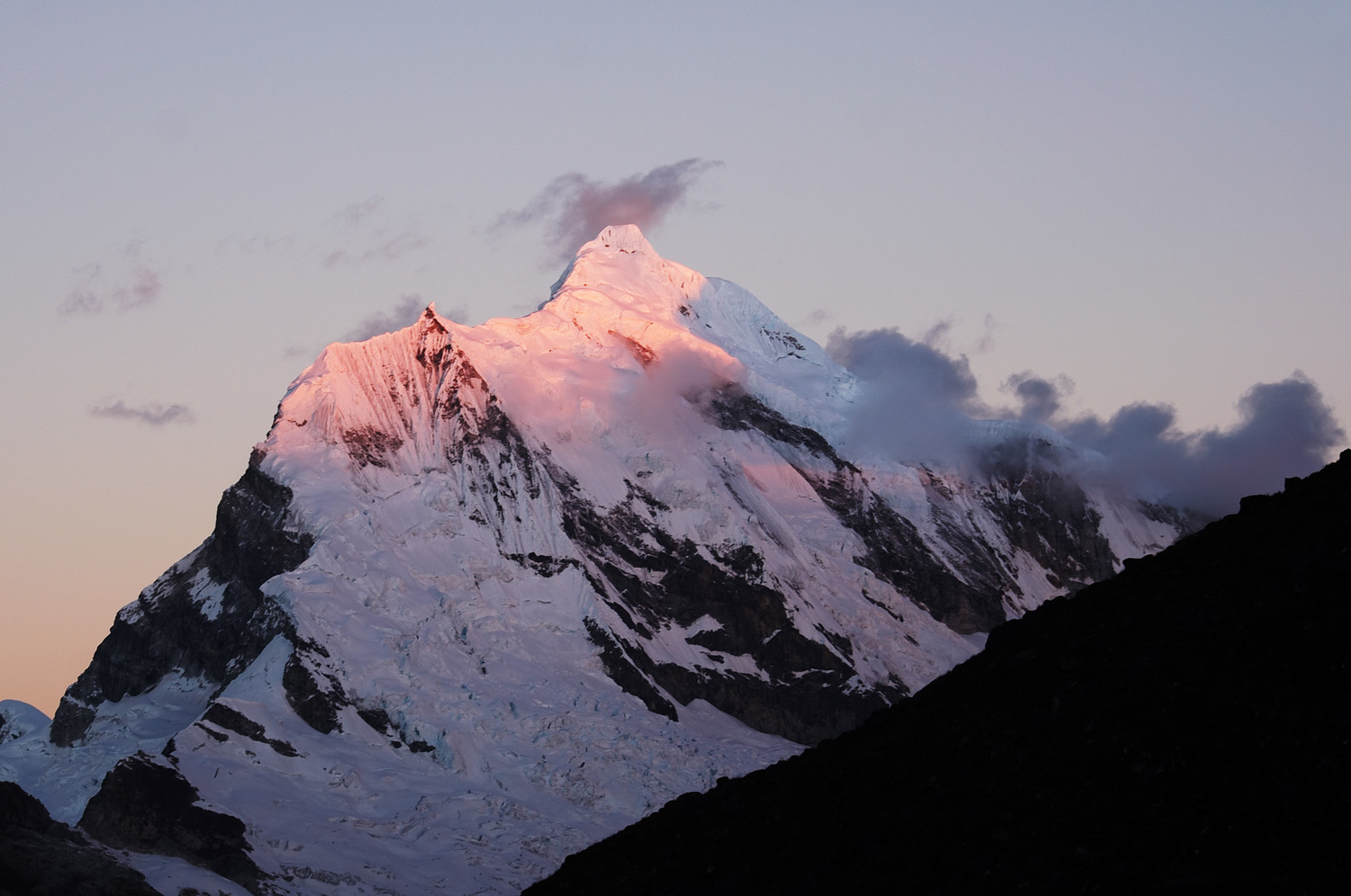 Cordillera Blanca, Peru, Berg Chopicalqui
