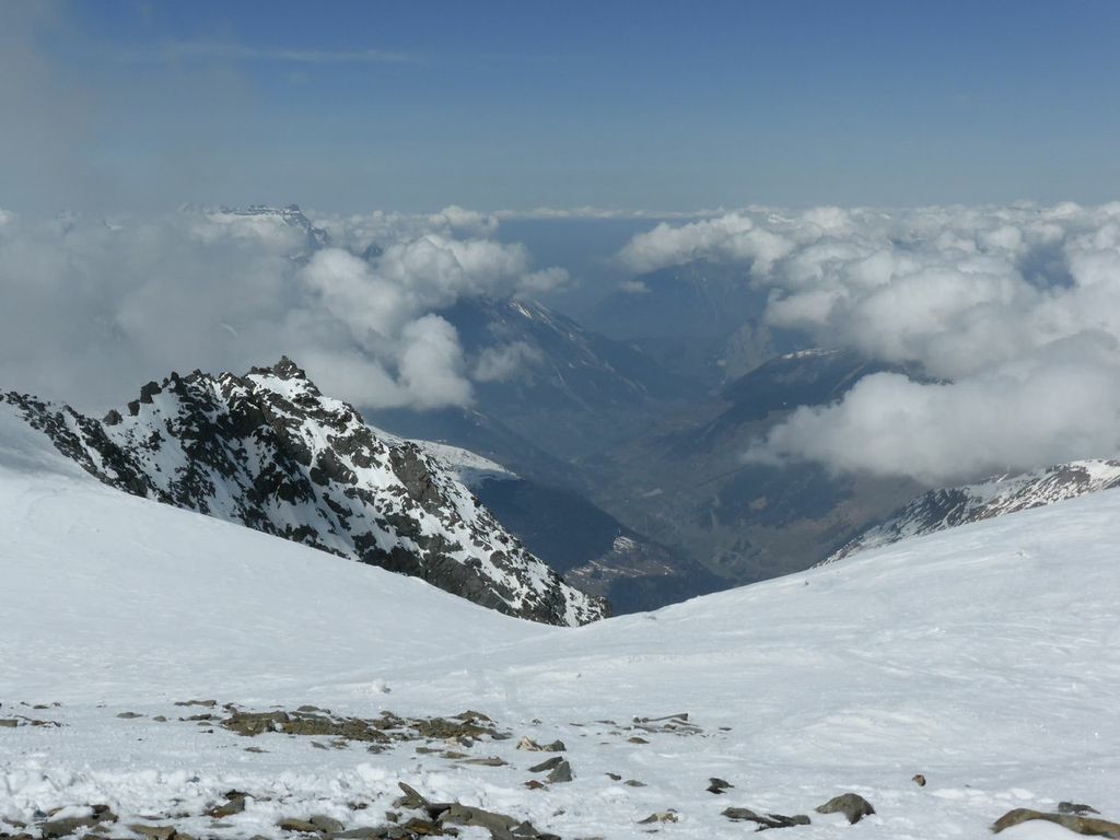 Et vue vers le nord