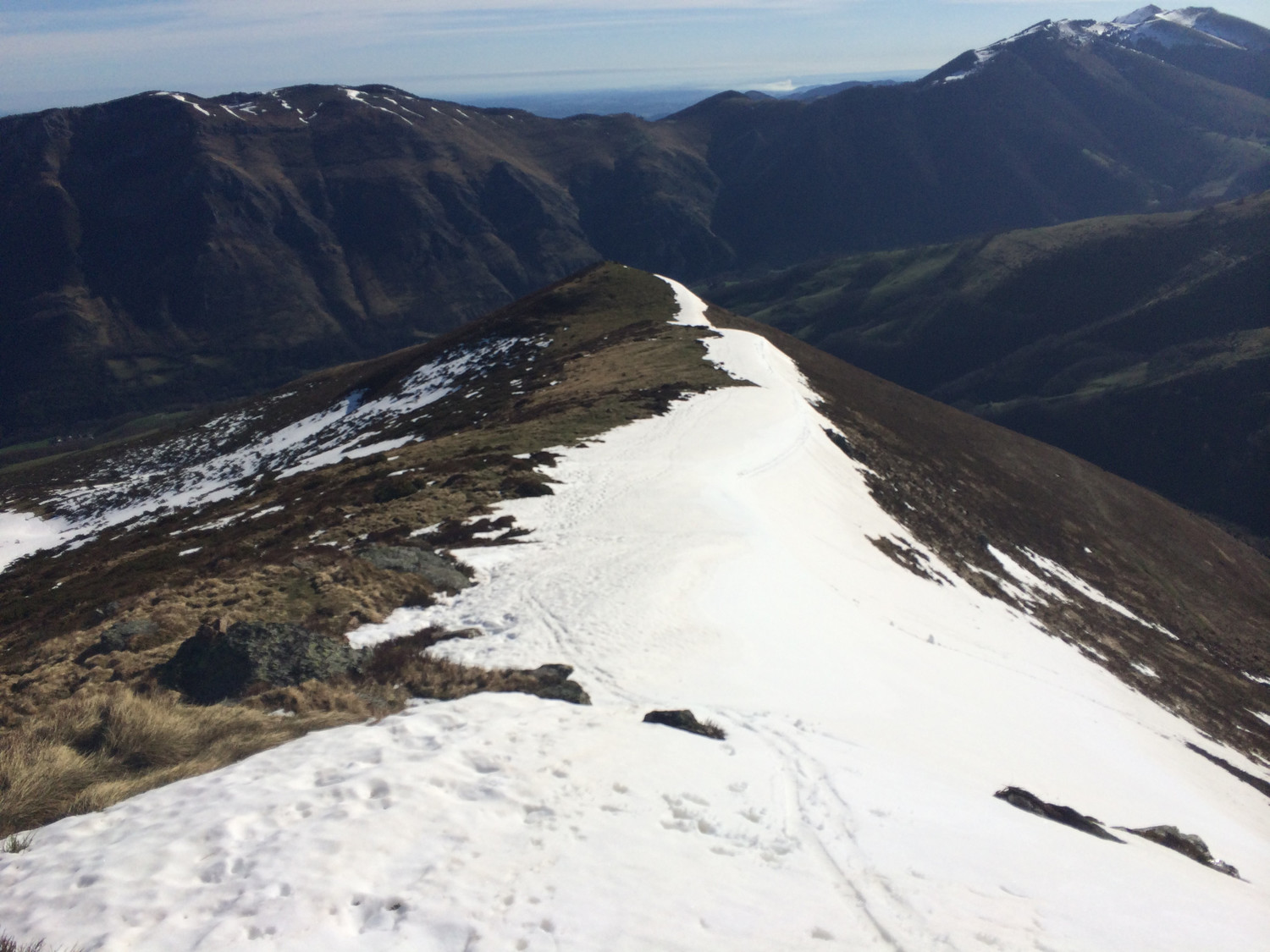 La crête de montée