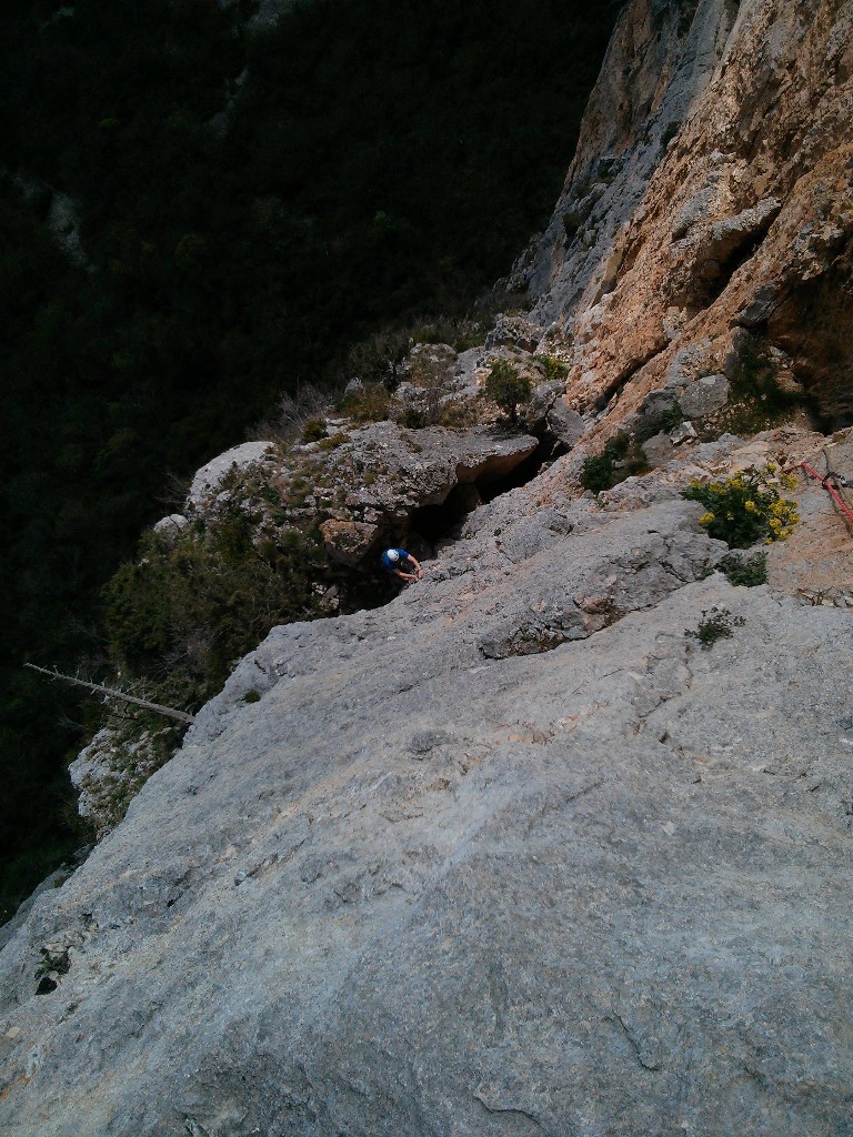Départ de la brèche L6 pour Guillaume