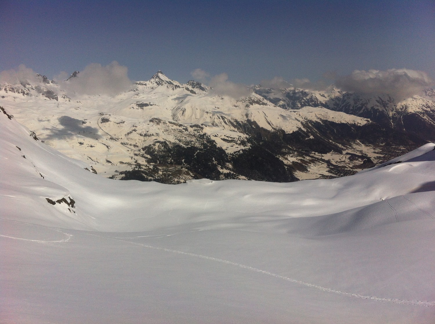vista sull' Engadina