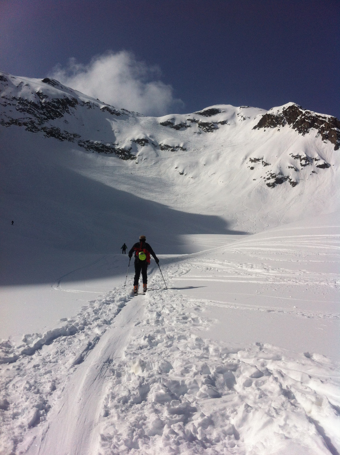 Salendo verso il Piz San Gian
