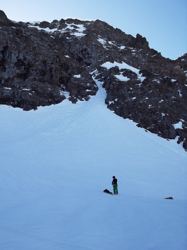 Entrée de la goulotte
