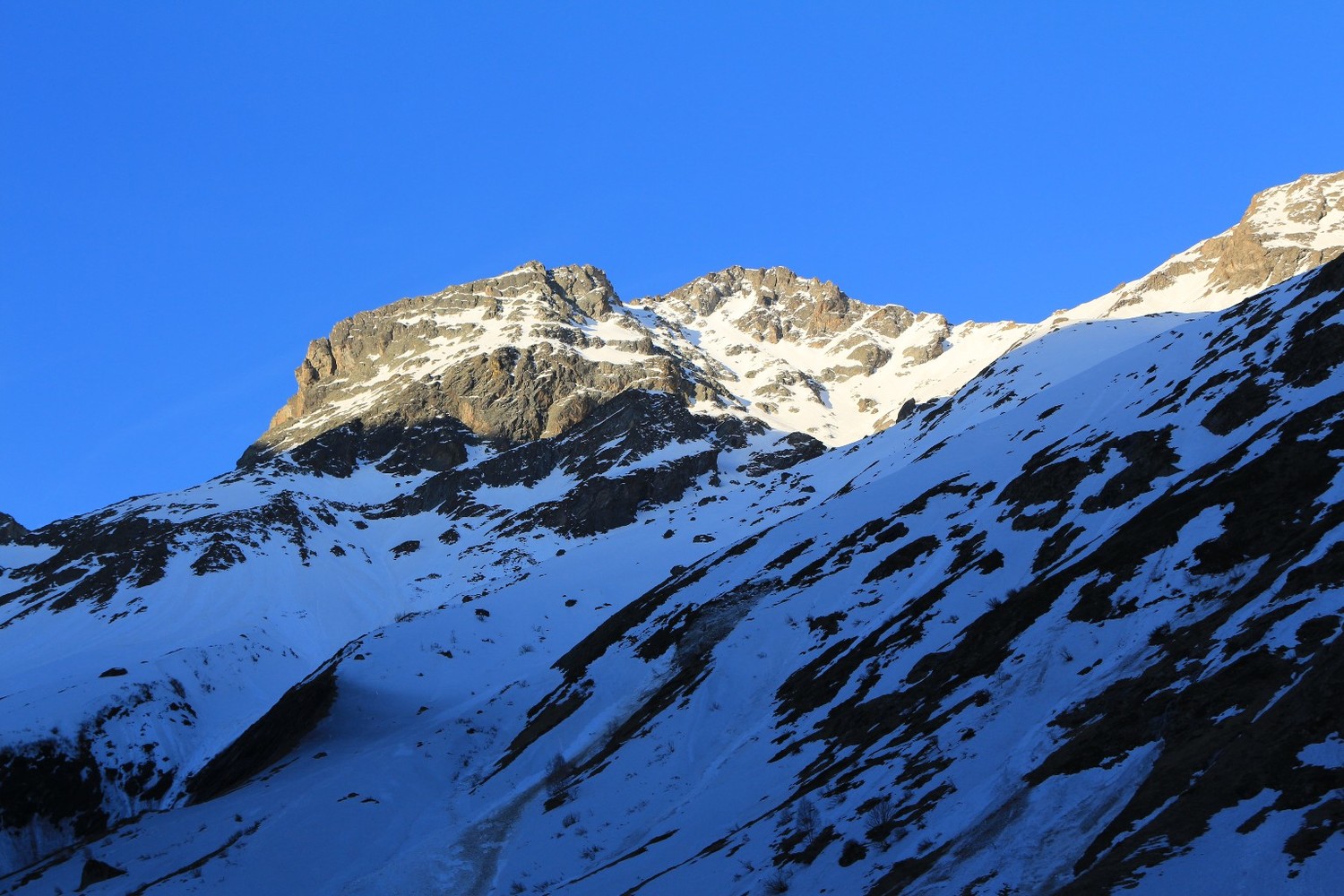 Objectif en vue et déjà au soleil