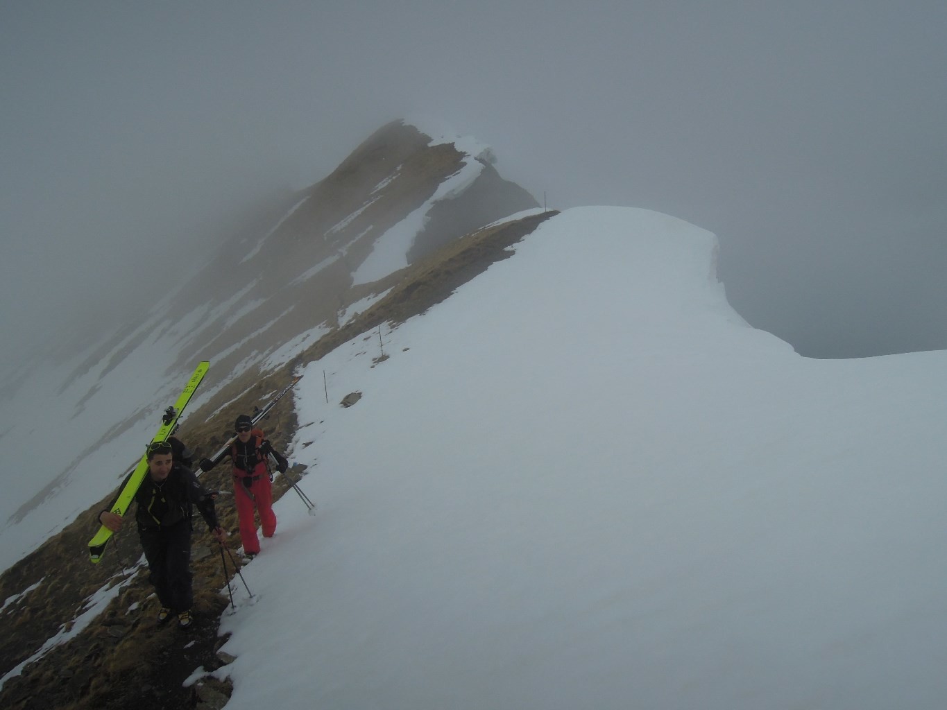 Arête de Valère, le samedi