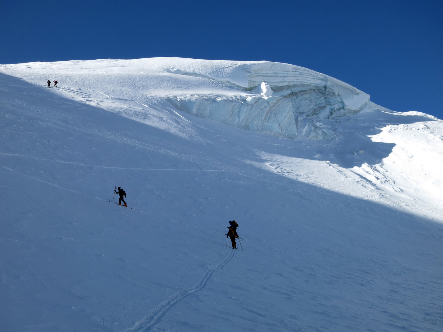 seracco nei pressi dell'adler pass