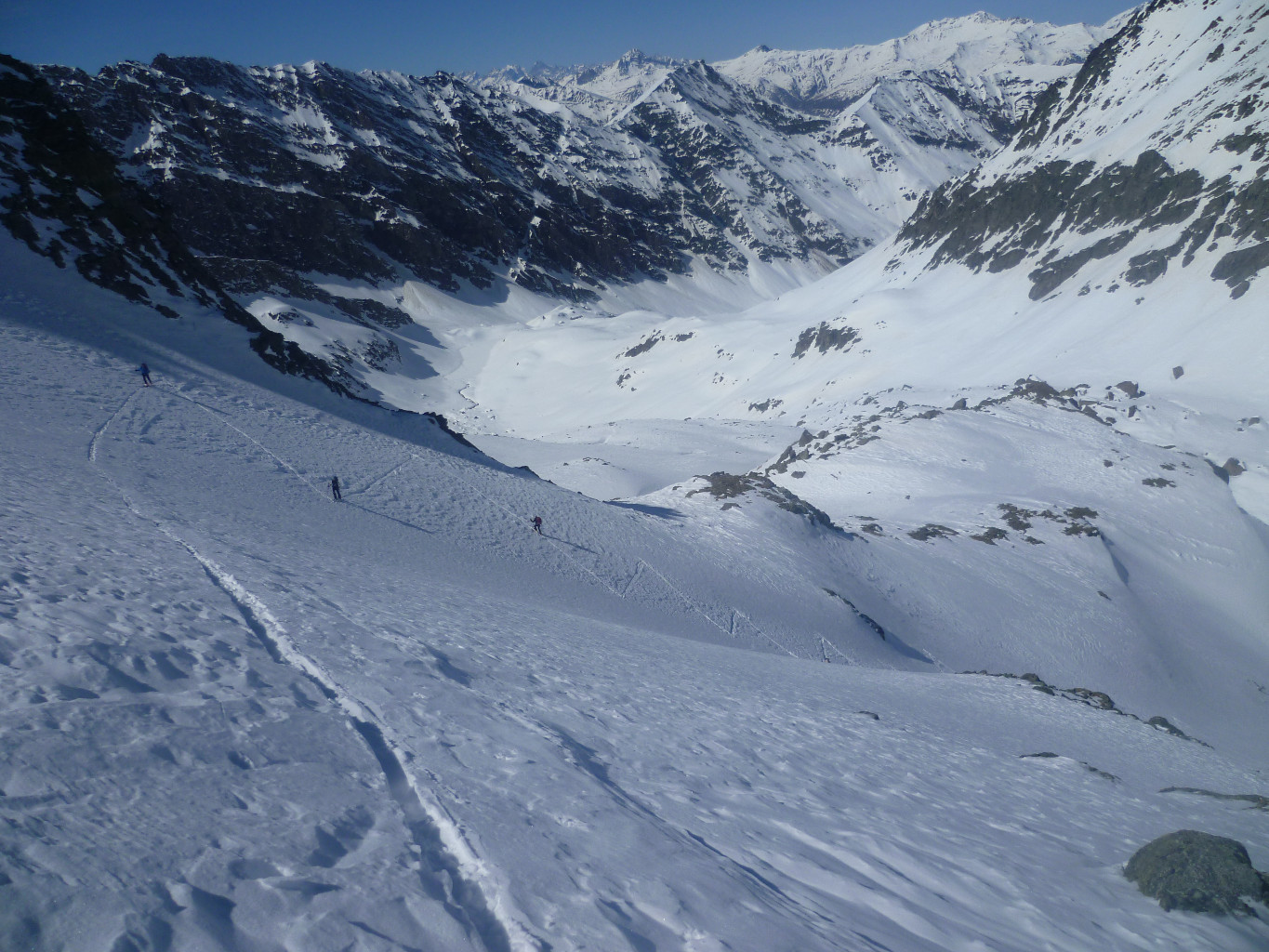 Montée au Passo Luisas