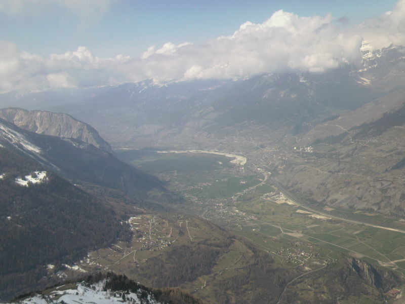 Plaine depuis Ergischhorn