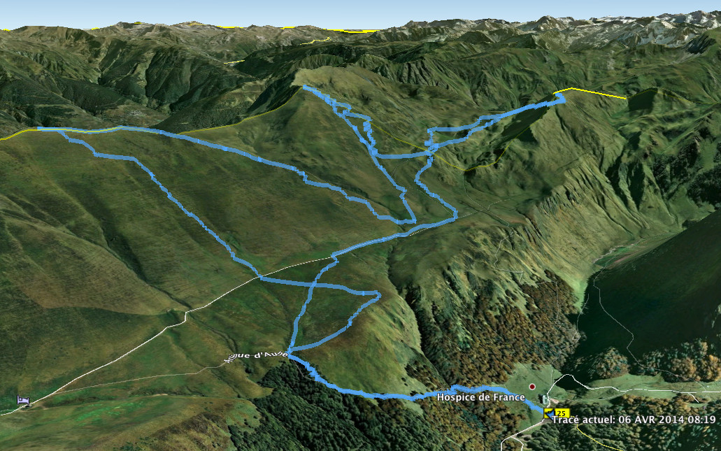 La trace GPS