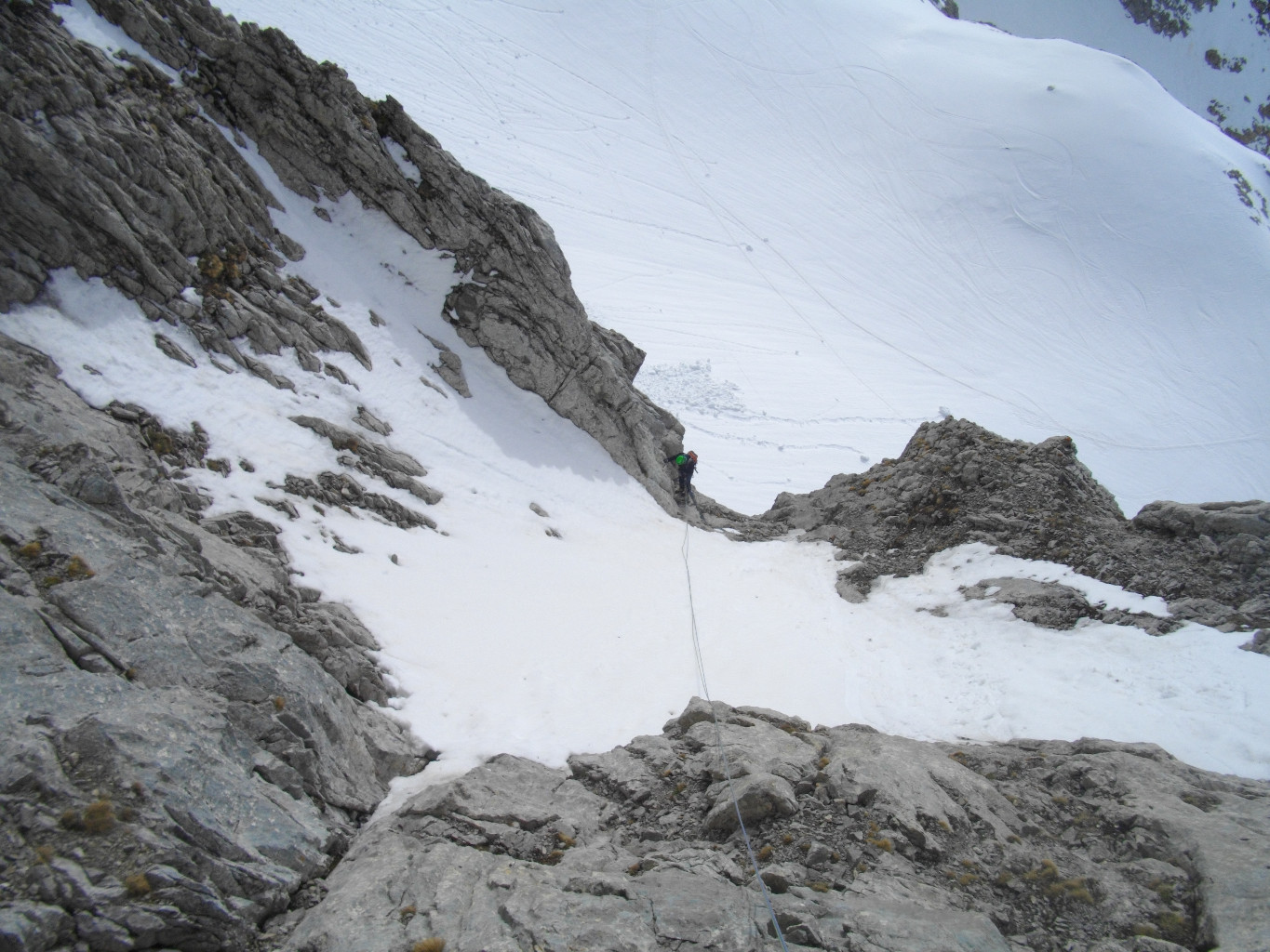 Descente de R5 à R3 dans l'axe
