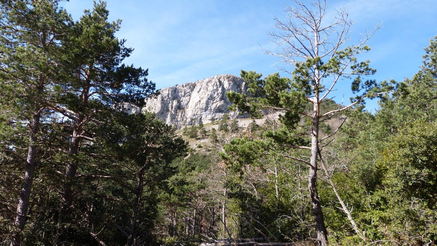 Bassagoda, les falaises, cherchez le passage!