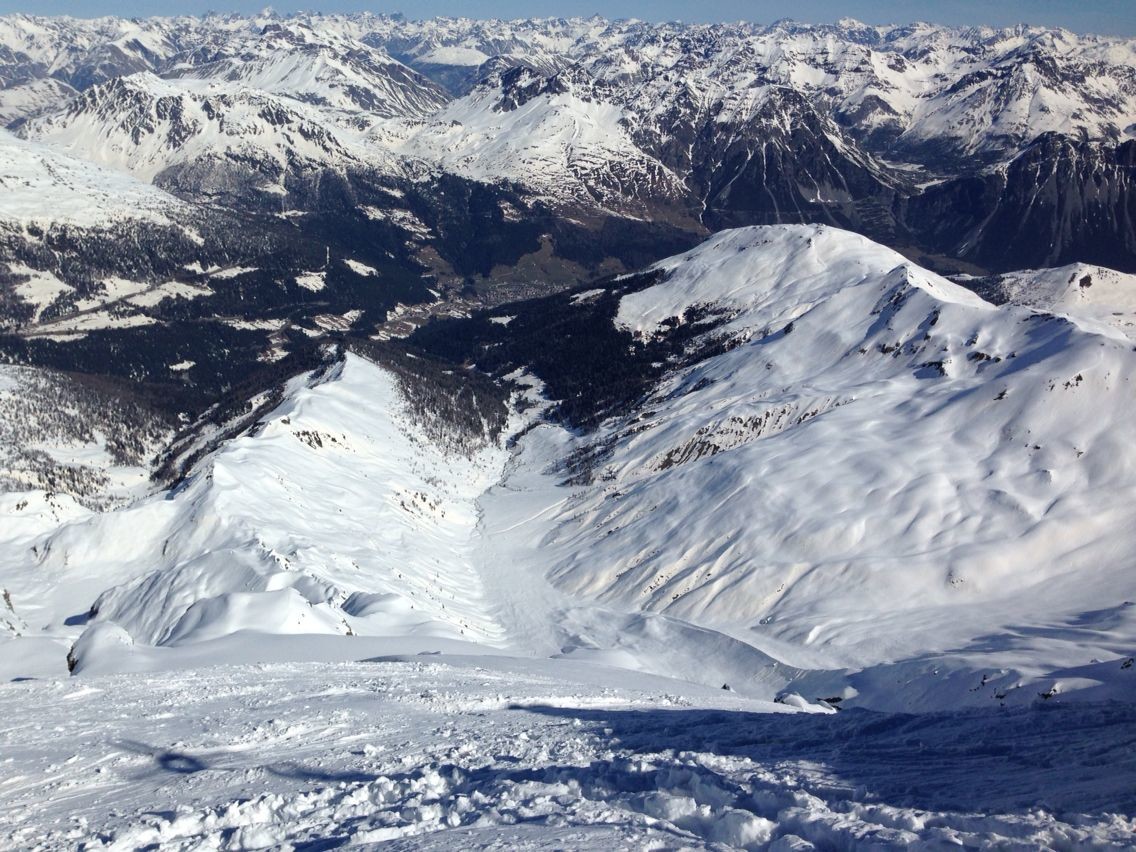 Cima di Piazzi: la val Lia e Cardonè dalla cima