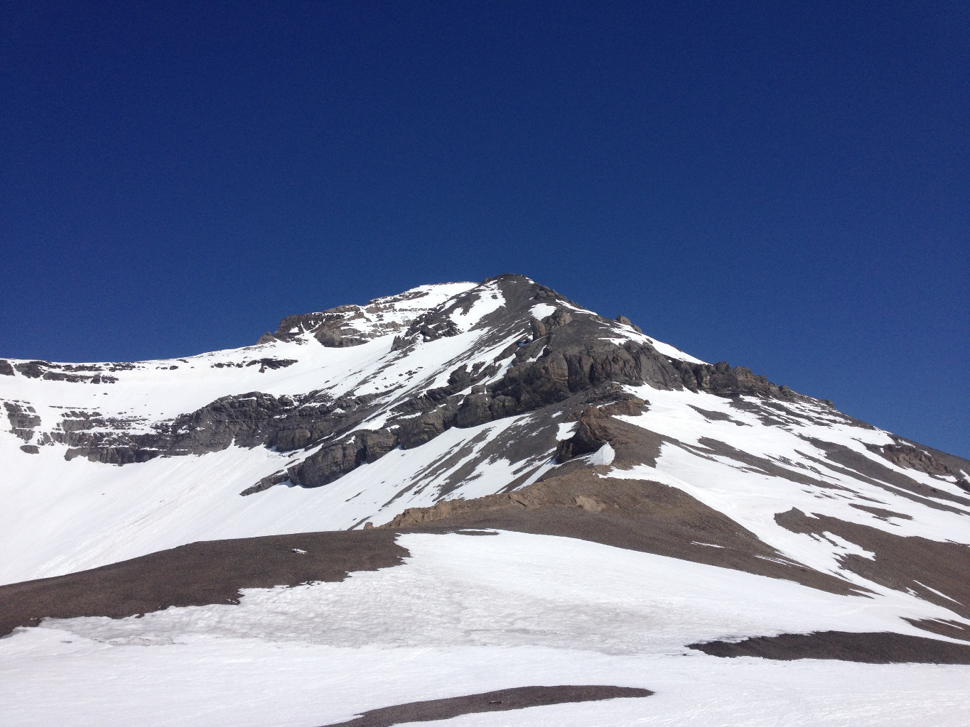 Haute Cime depuis le col de Susanfe