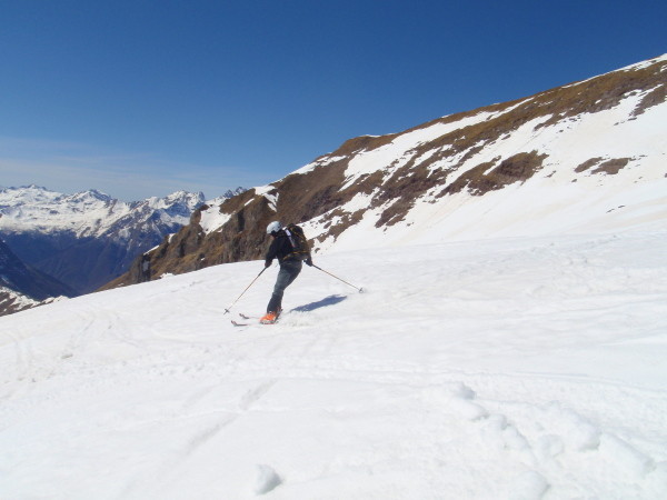 Via verso valle