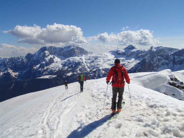 Pronto per l'ultima discesa a valle