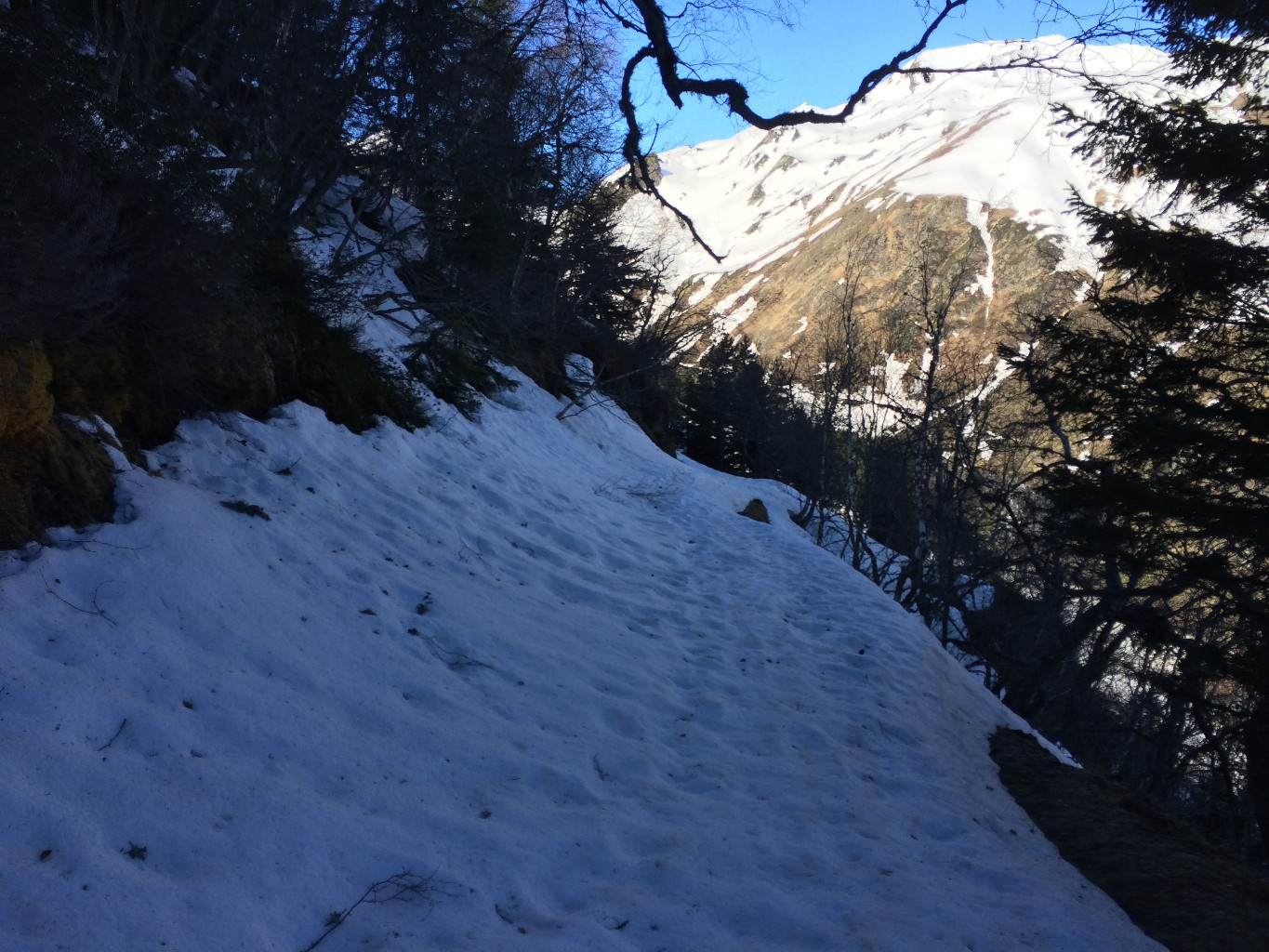 La piste de départ
