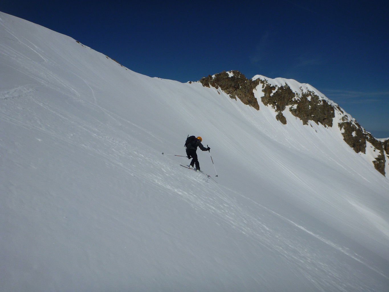 Descente haut val riu nere
