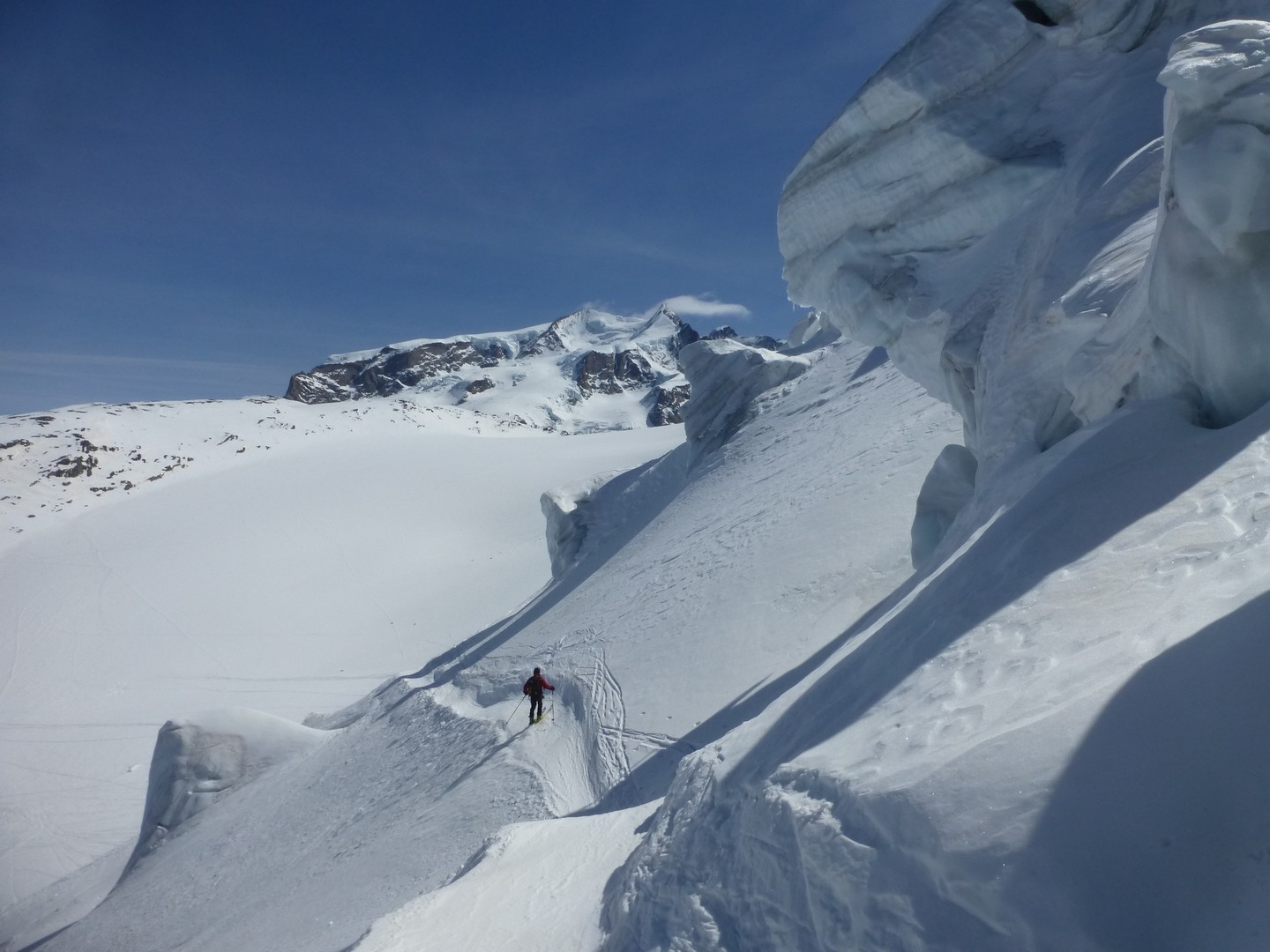 Passaggio tra i seracchi