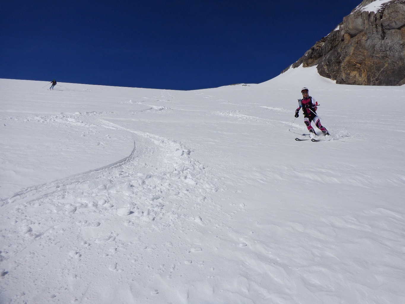 Belles conditions au Wildstrübel