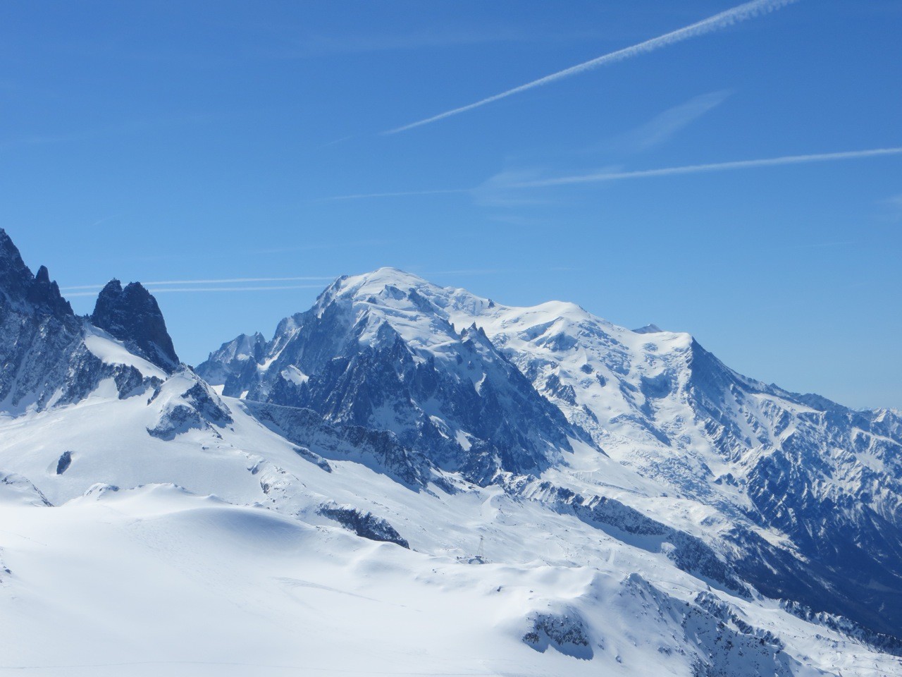 la vue depuis le top