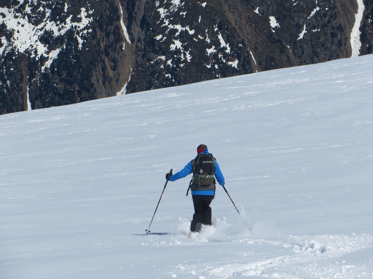 le glacier bien bouché