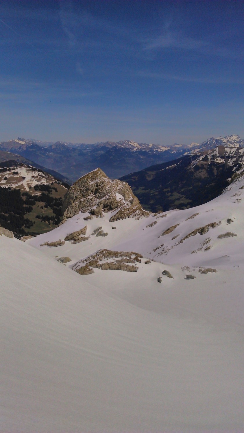 Vue en direction de Mornay