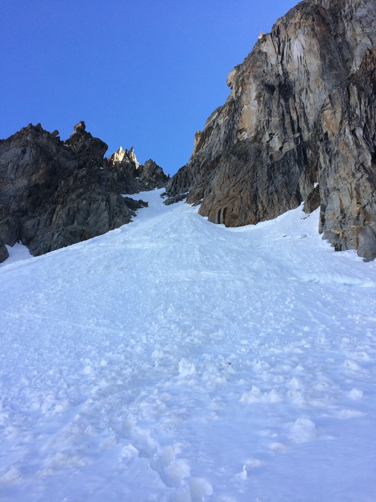 l'attacco del Colouir Puiseux