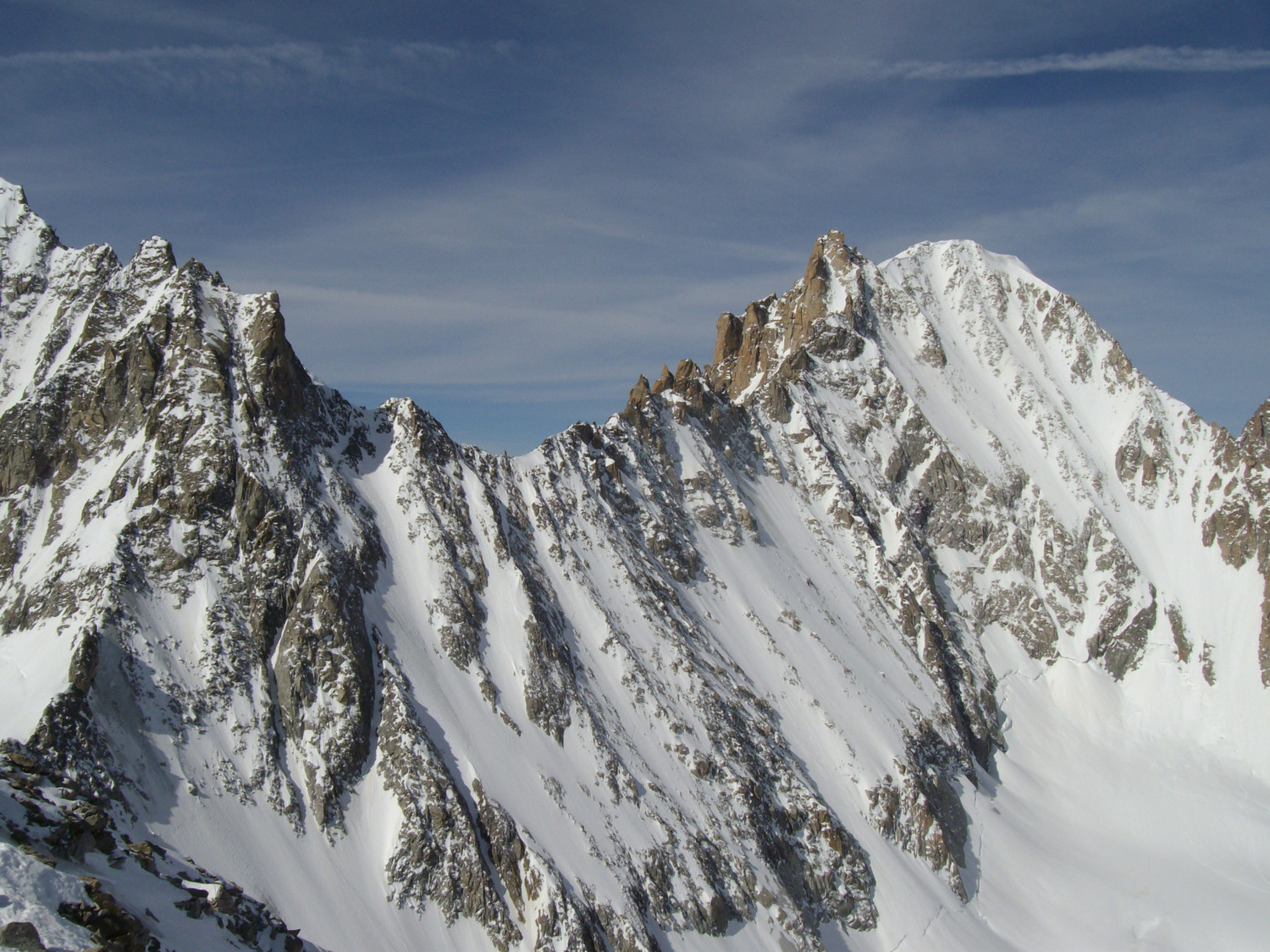 Aiguille d'Argentière, col du Tour Noir