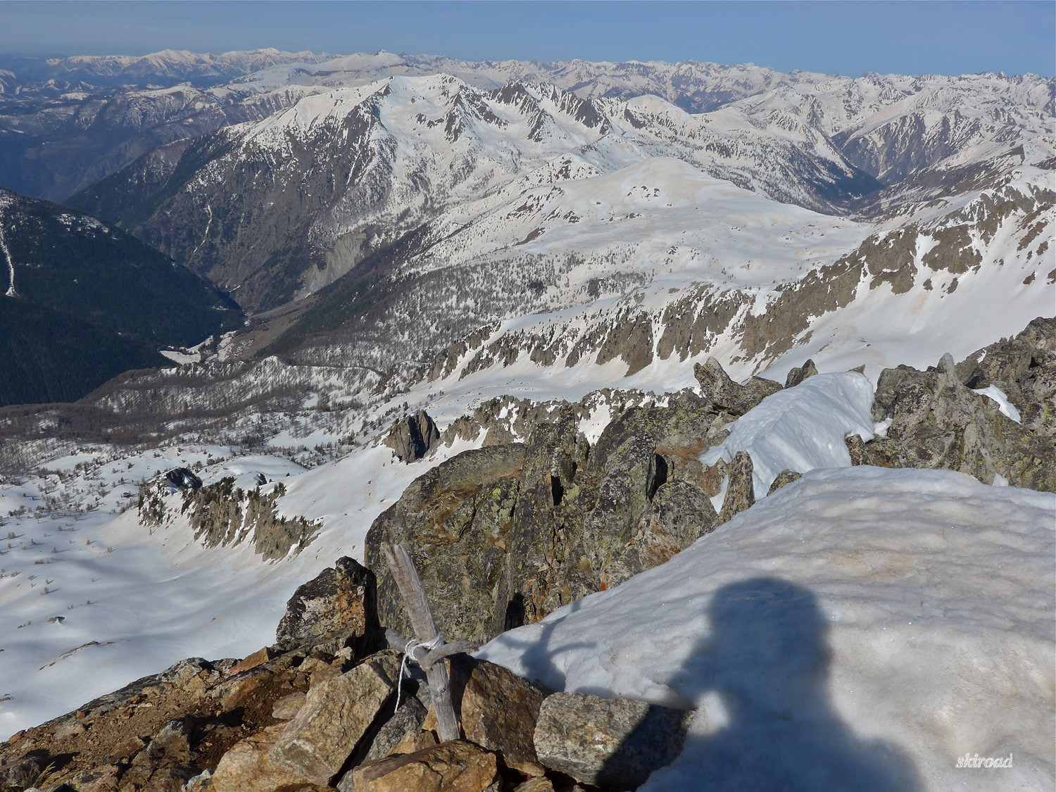 Vue vers le St Sauveur.
