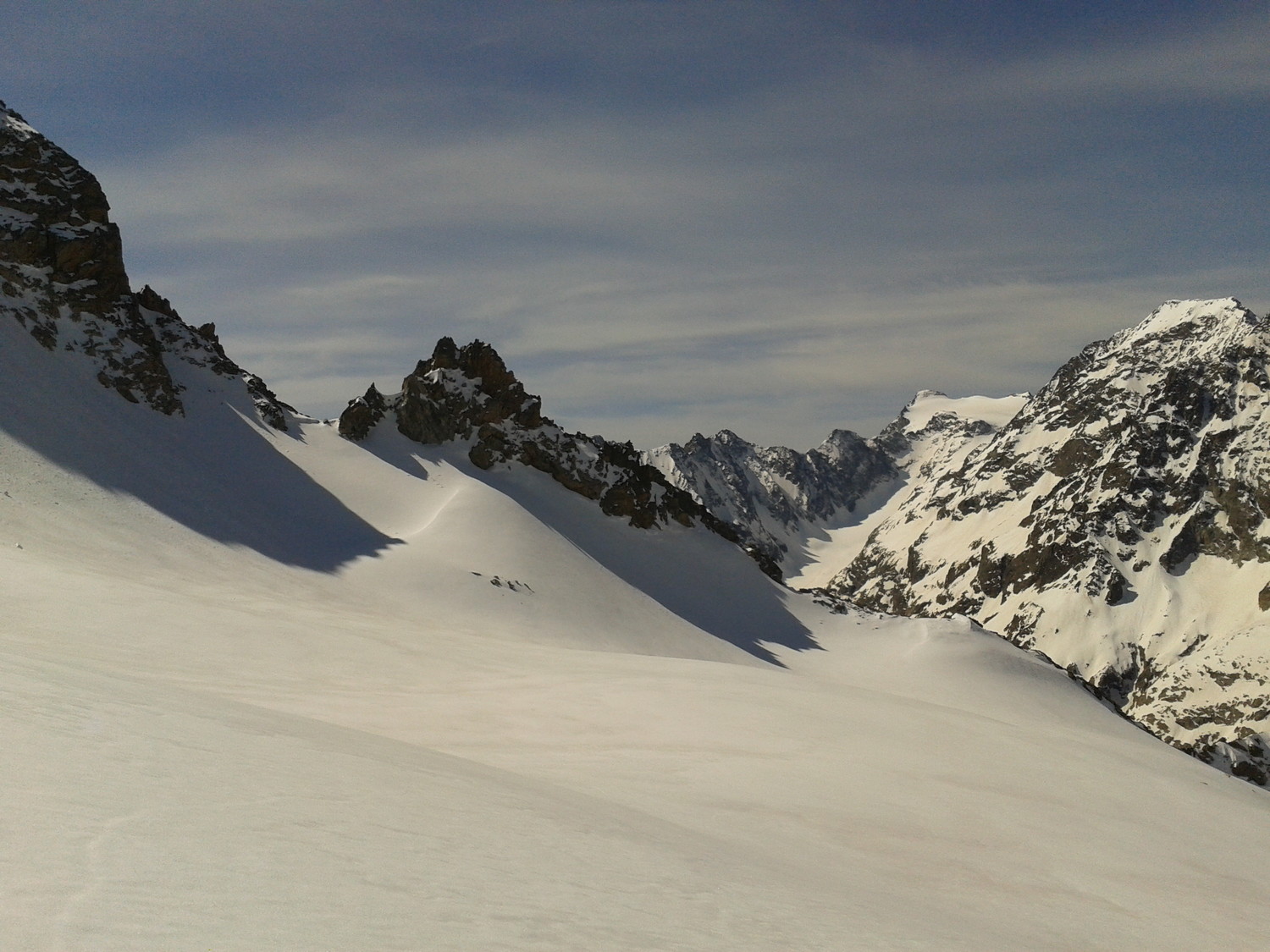 Vue vers les Rouies
