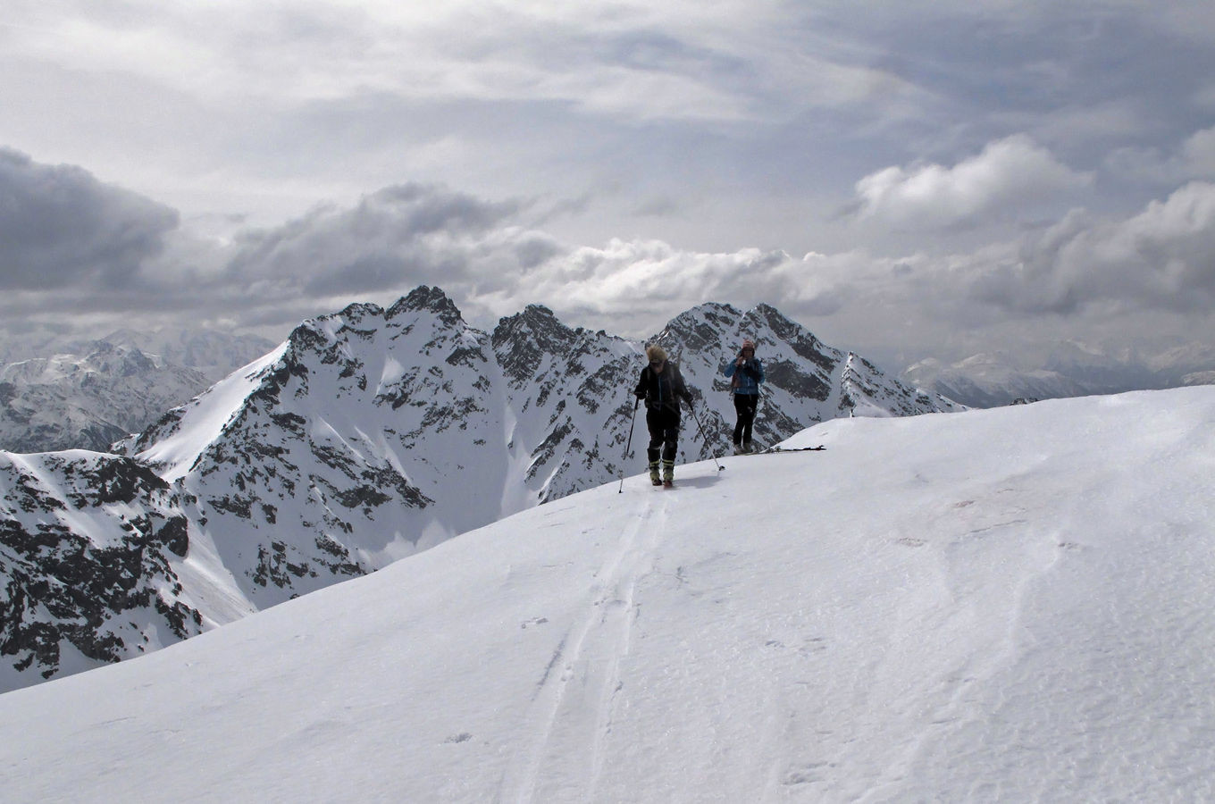 Pizzo Coppetto; le Cime del Redasco dalla Spalla Est...