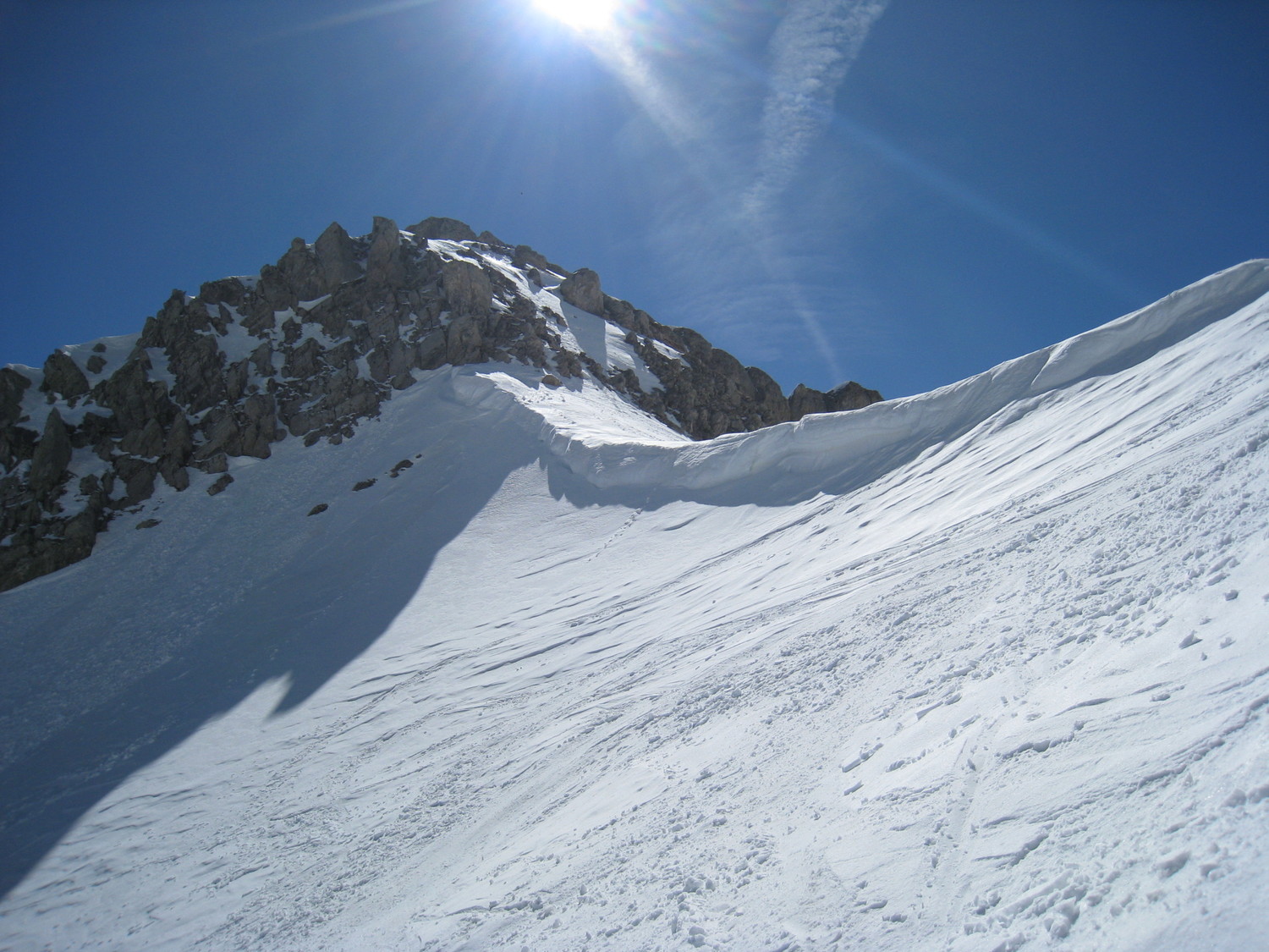 corniche au col de la Cicle