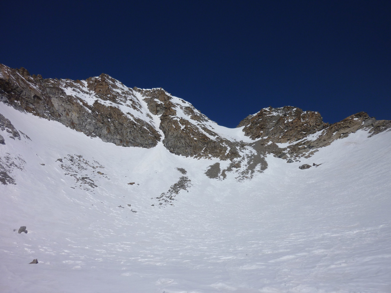 col de Valnontey, versant SE