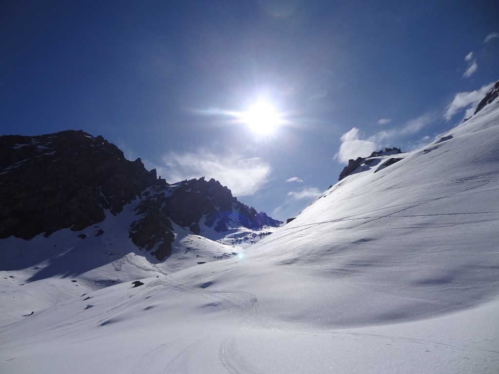 En vue du col des Louèrettes