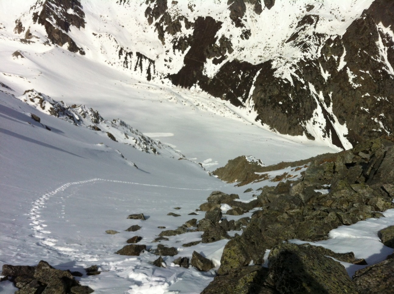 Sortie du couloir NW