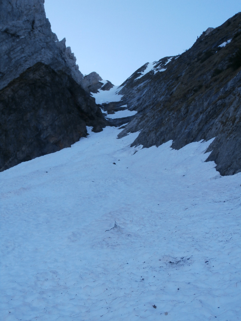 au depart du couloir