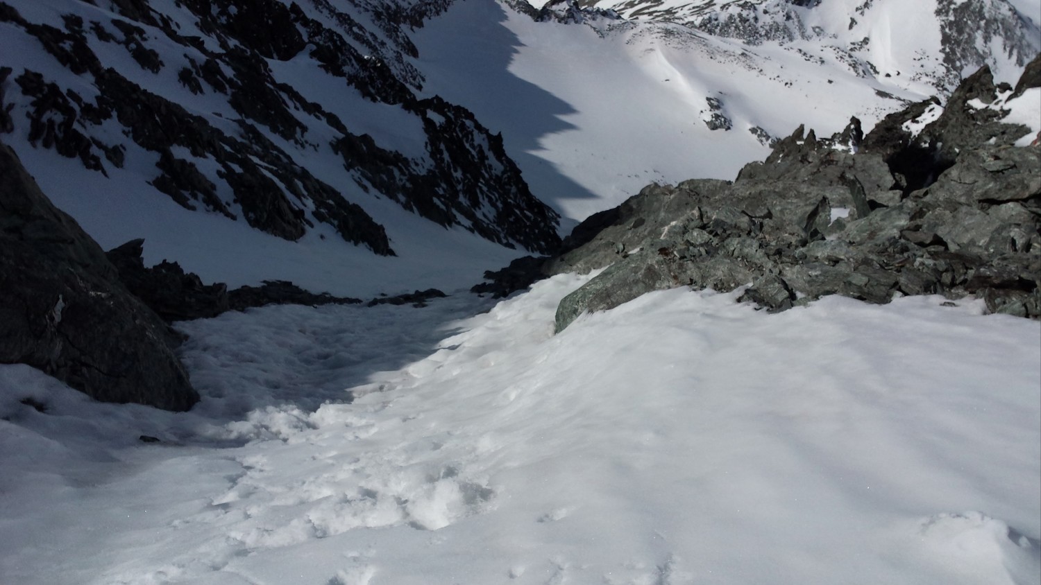 vue sur le couloir