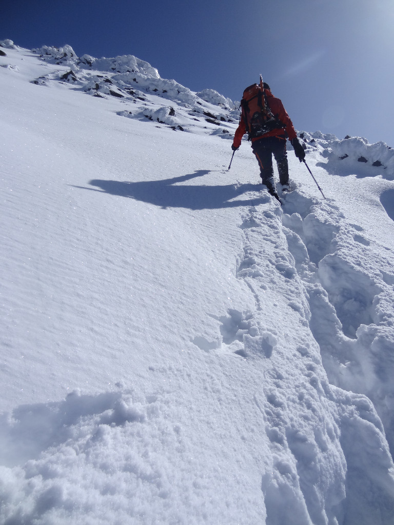 on laisse une trace.. vers 4700m