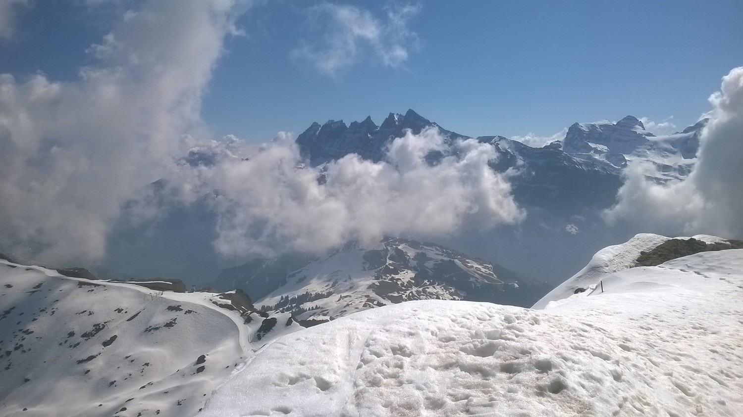 Les dents du midi. Sommet pointe de Vorlaz