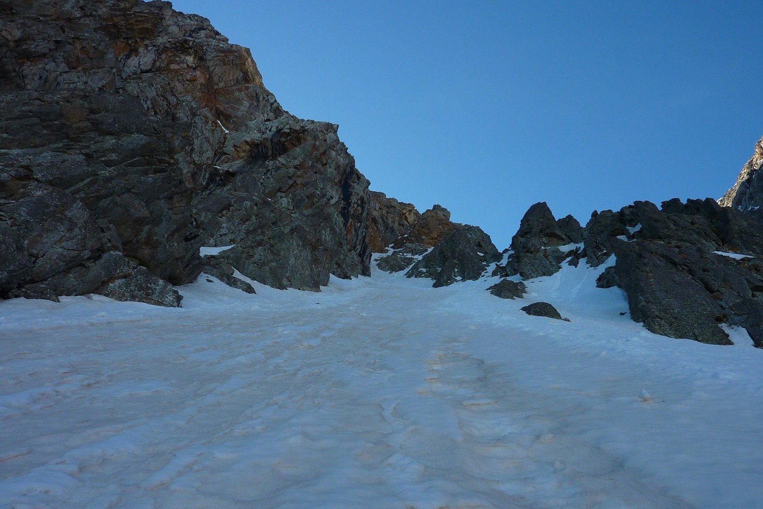 Cone de déjection du Carol Line