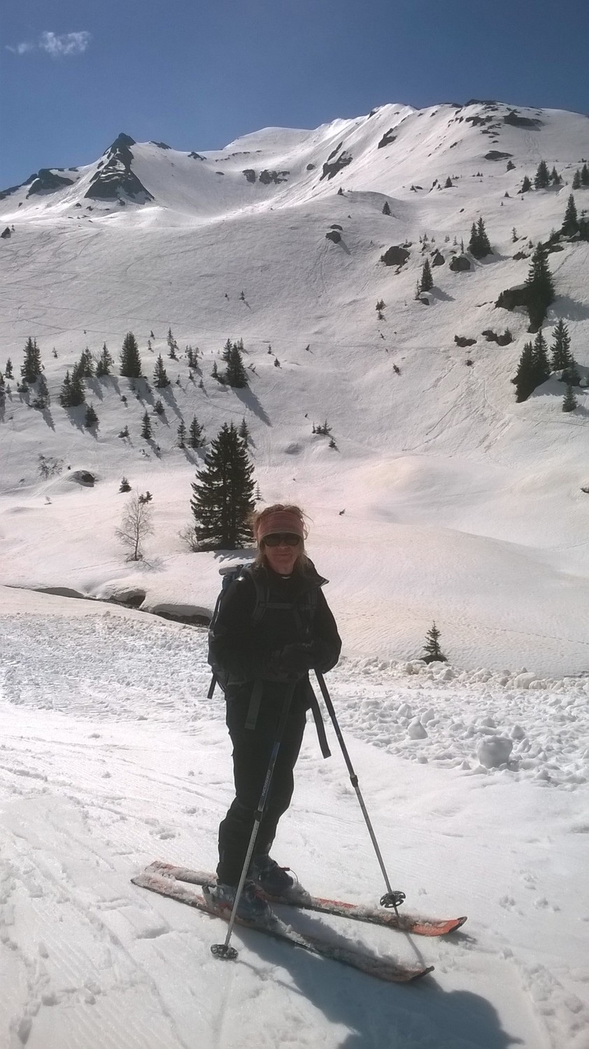 Retour sur les pistes pointe de Vorlaz