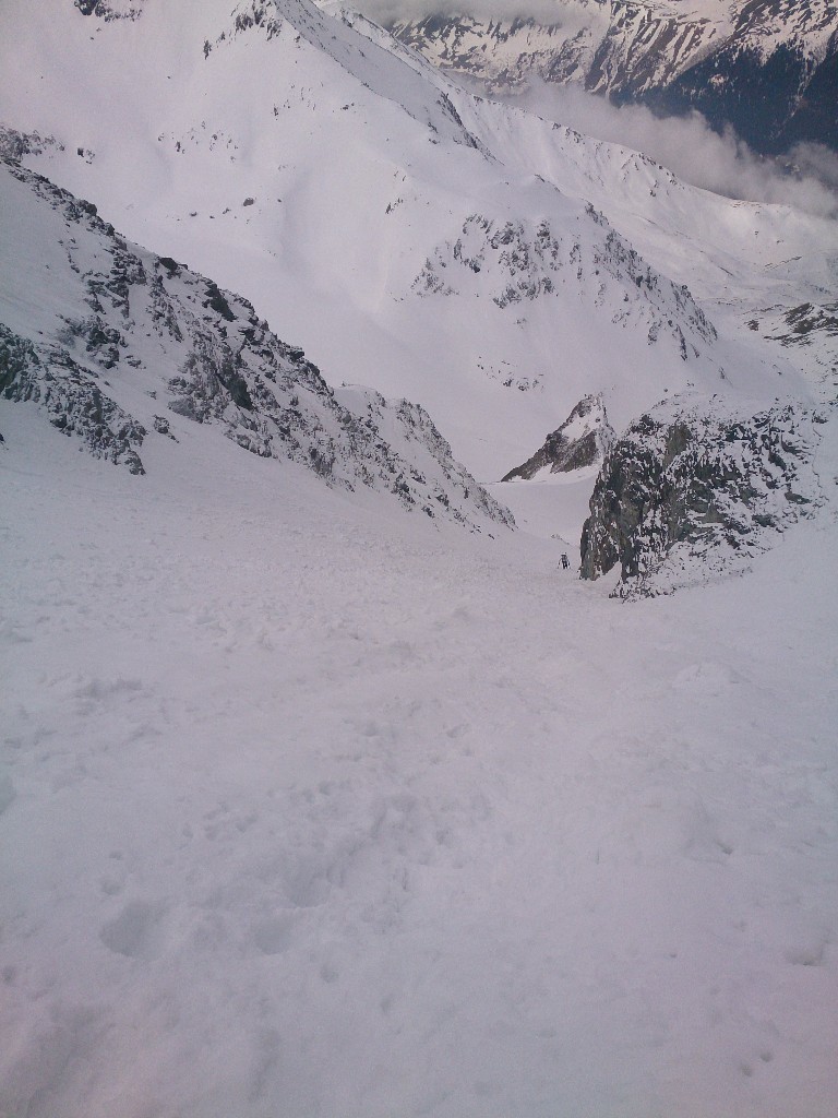 Partie médiane du couloir WSW