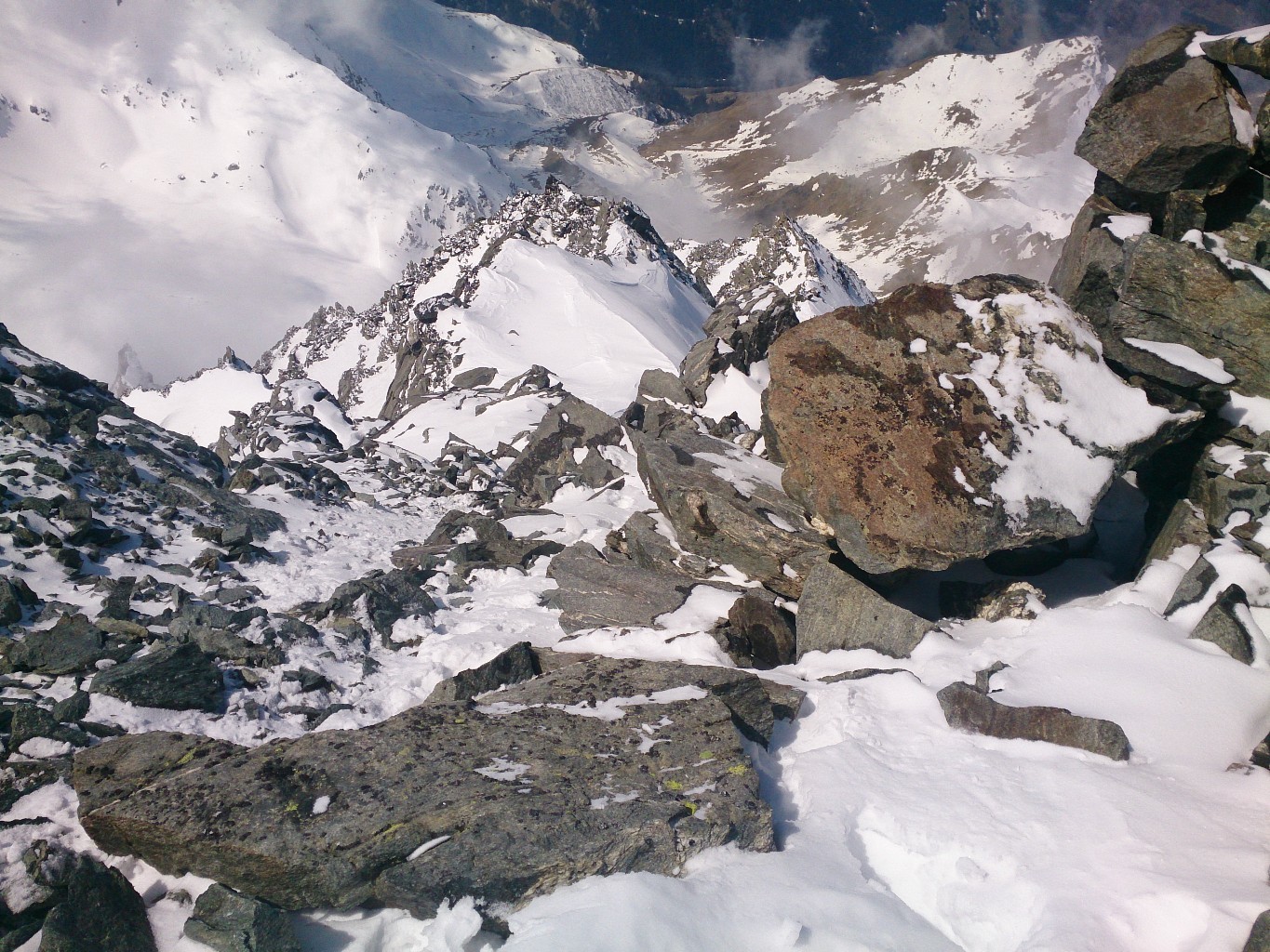 Sortie au Pt.3635m en mixte
