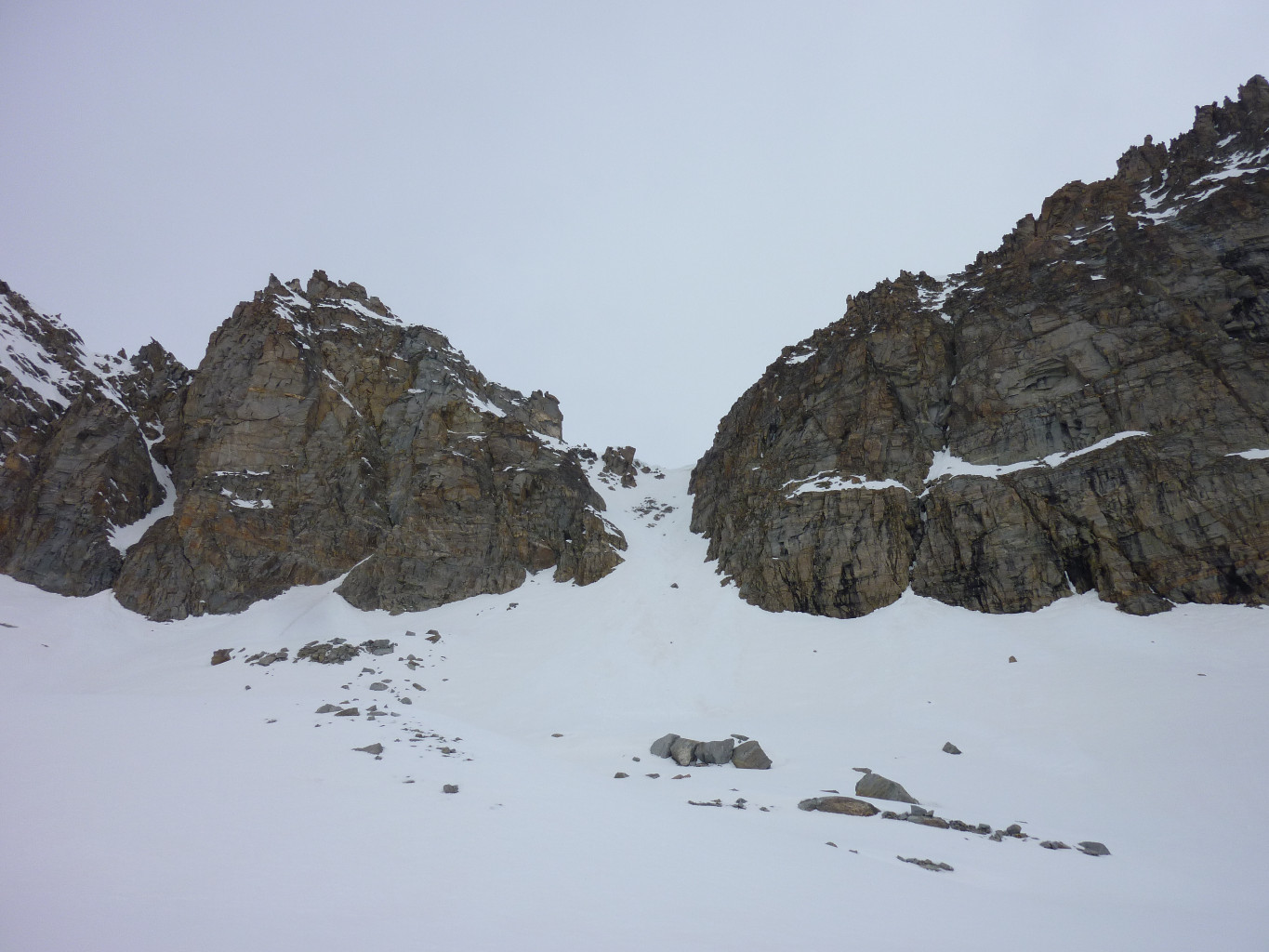 col N de l'Herbetet, versant E