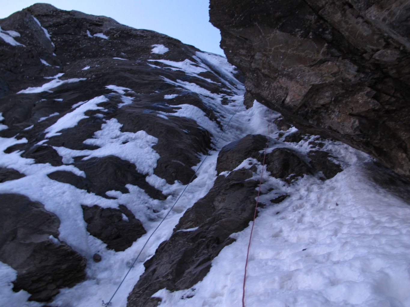 Ressaut en glace