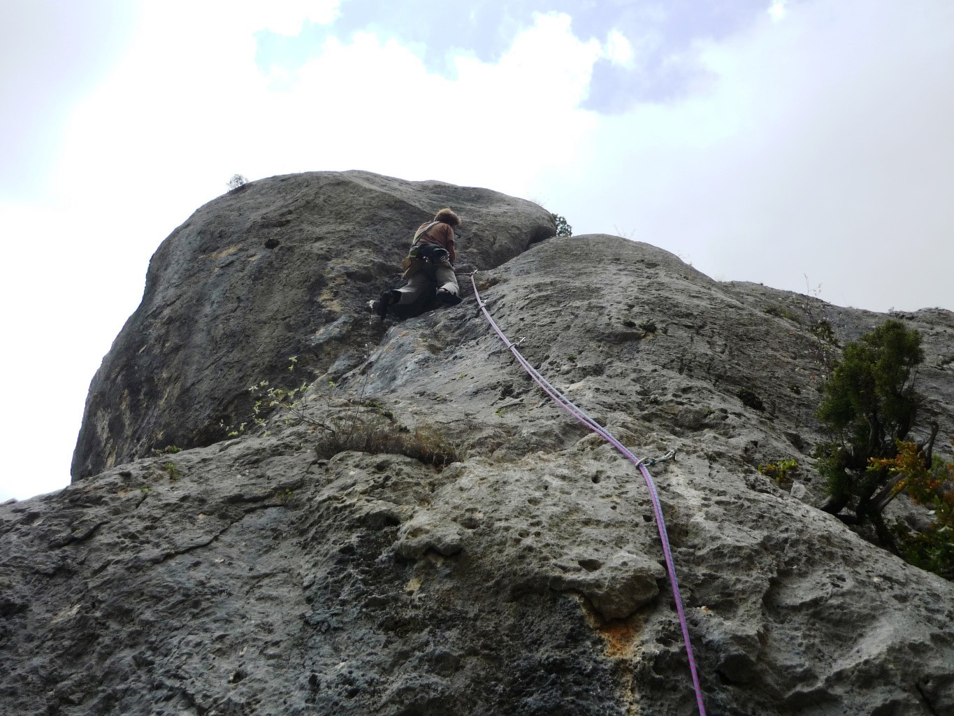 Et une belle sortie en 6b+