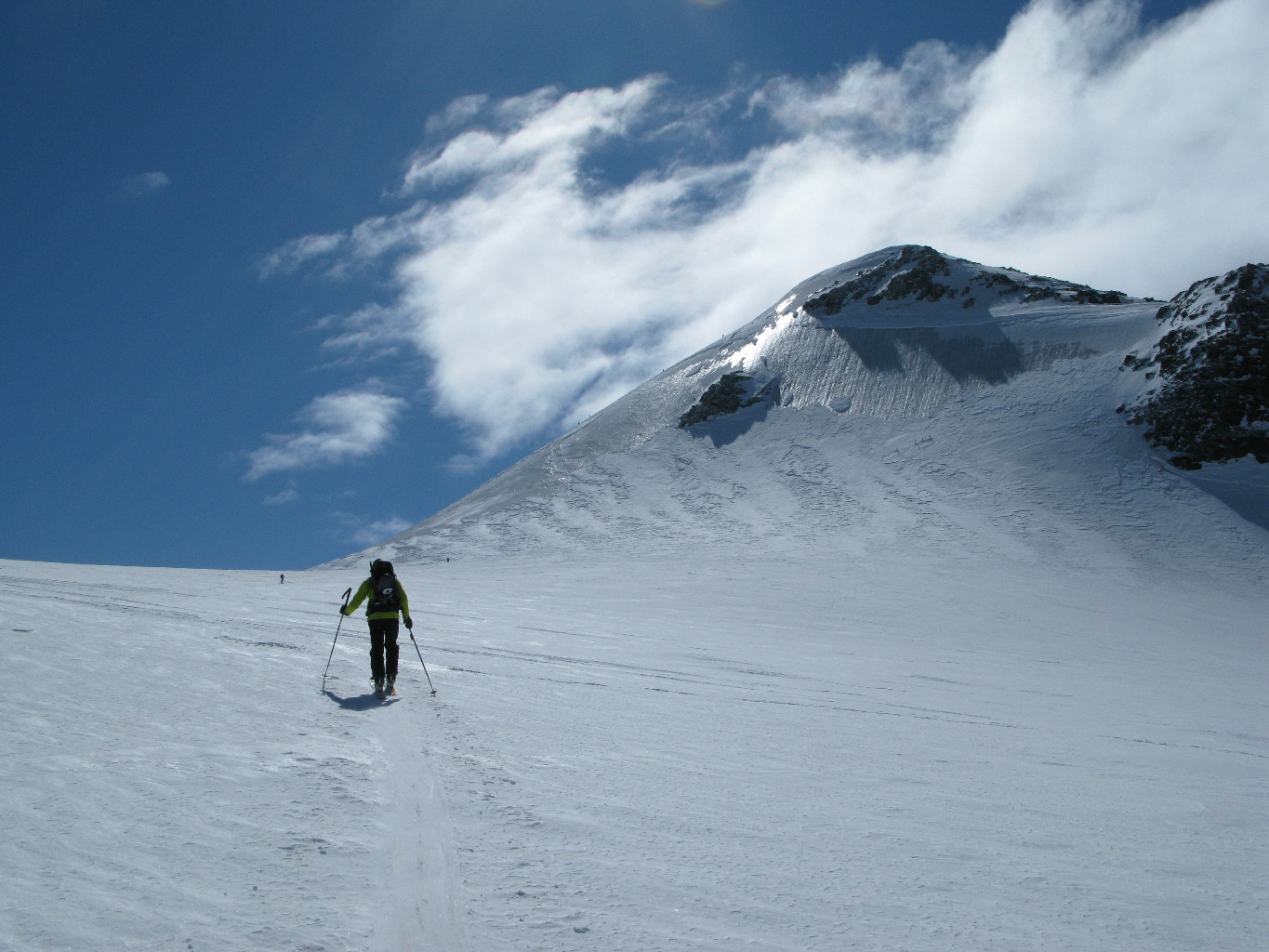 Senggchuppa-Verso la base della parete Nord