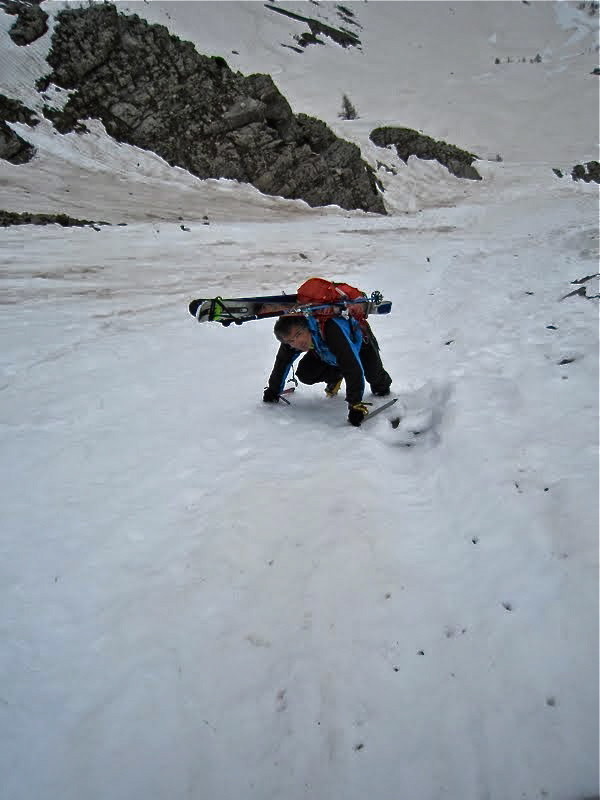 Moi dans le couloir.