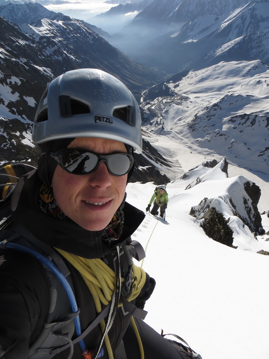 Sur l'arête