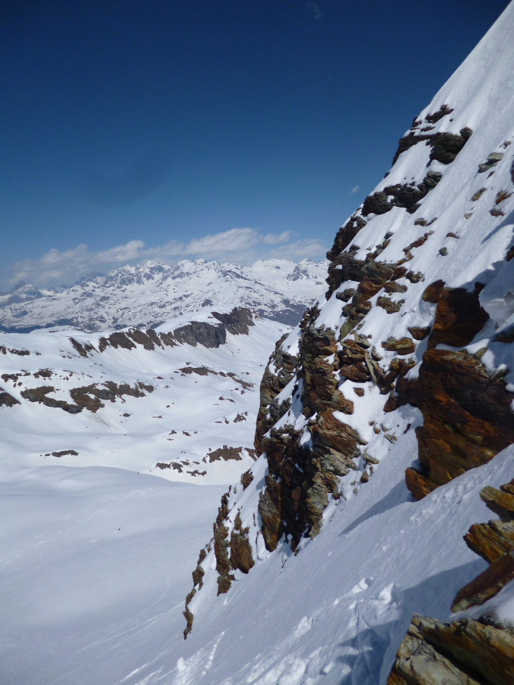 Base du couloir Forcellina
